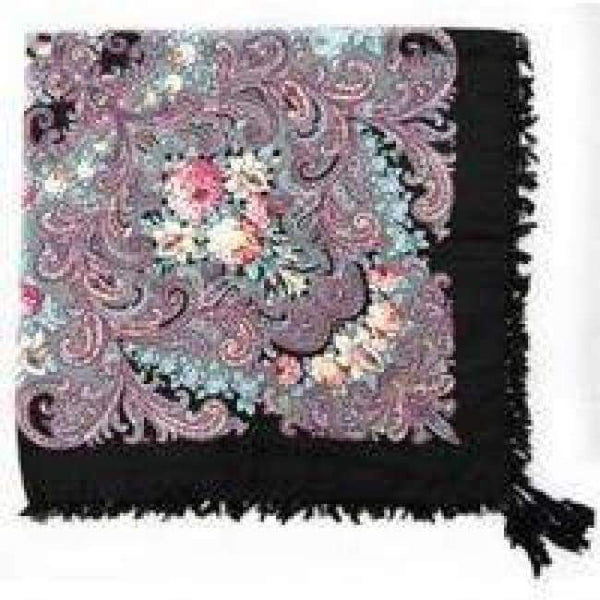 Planet Gates 4 black Fashion woman Scarf square scarves short tassel floral printed Women Wraps Winter lady shawls free shipping-03