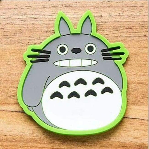 Planet Gates 4 Cartoon 1 Piece Silicone Dining Table Placemat Coaster Kitchen Accessories Mat Cup Bar Mug Cartoon Animal Drink Pads