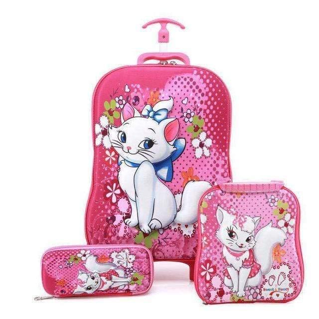 Planet Gates Children Travel Trolley Bag Student Trolley Case Cute Kids Suitcase Boy Girl Cartoon Bag Pencil Box Children Gift
