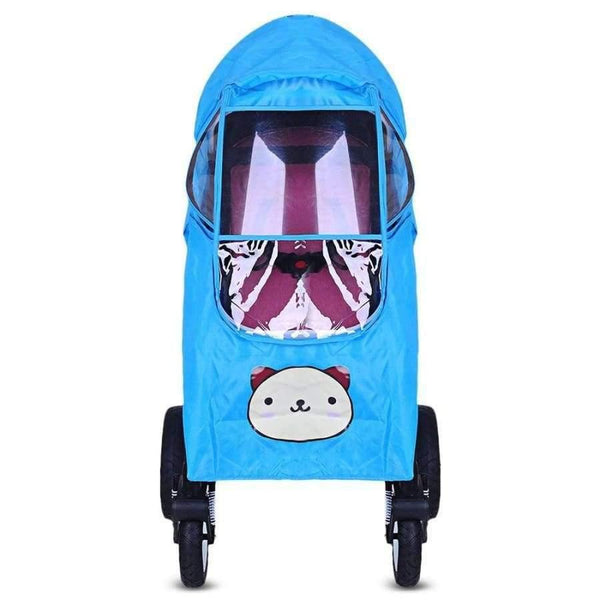 Planet Gates 4 Colors Baby Stroller Accessories Universal Waterproof Rain Cover Travel Cover Case Umbrella Trolley Cover Bag Stroller Part
