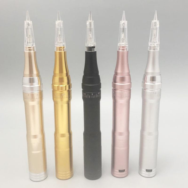 Planet Gates 4 Colors Best Quality Wireless Permanent Makeup Tattoo Machine Microblading Rechargeable Eyebrows Tattoo Pen