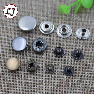 Planet Gates 4 Colors(each 30sets) Snap Buttons+4 Tools Metal Press Studs Snap Fasteners For Sewing Leathercraft Clothes Bags Bracelet Belt