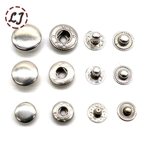 Planet Gates 4 Colors(each 30sets) Snap Buttons+4 Tools Metal Press Studs Snap Fasteners For Sewing Leathercraft Clothes Bags Bracelet Belt