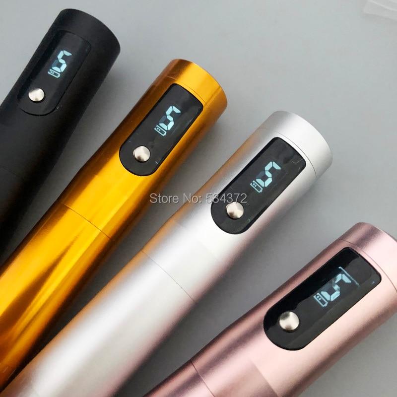 Planet Gates 4 colors Wireless PMU Machine Microblading Permanent Makeup Beauty Tattoo Pen with Cartridges