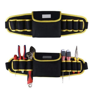 Planet Gates 4 Electrician Drill Tool Bag Waist Pocket Pouch Belt Storage Holder Maintenance Kit