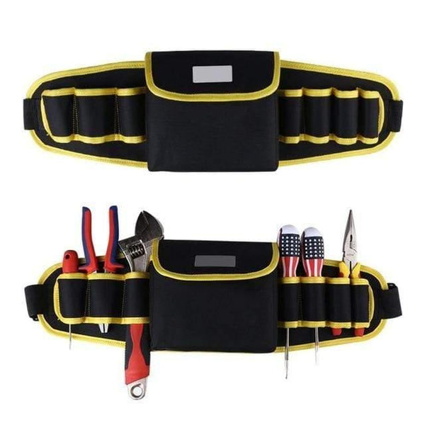 Planet Gates 4 Electrician Drill Tool Bag Waist Pocket Pouch Belt Storage Holder Maintenance Kit