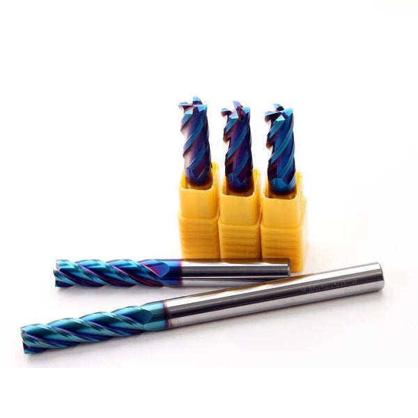 Planet Gates 4 Flutes HRC65 Carbide End Mill Alloy Carbide Milling Tungsten Steel Milling Cutter EndMillS CNC Cutting tools