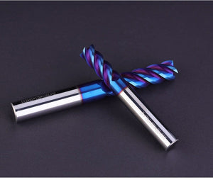 Planet Gates 4 Flutes HRC65 Carbide End Mill Alloy Carbide Milling Tungsten Steel Milling Cutter EndMillS CNC Cutting tools