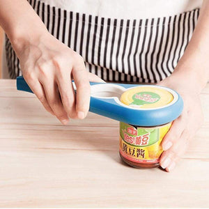 4 In 1 Multifunction Screw Cap Jar Bottle Wrench Creative Gourd-shaped Can Opener Screw Kitchen Tool Bottle Openers Can Opener