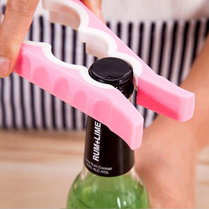 4 In 1 Multifunction Screw Cap Jar Bottle Wrench Creative Gourd-shaped Can Opener Screw Kitchen Tool Bottle Openers Can Opener