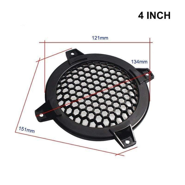 4/6/8/10/12 INCH Plastic Frame Stage Sound Speaker Mesh Protection Enclosure Net Cover Speakers Accessories