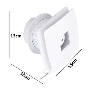 Planet Gates 4 inch Air Vents Booster Blower Inline Ducted Fans Ventilation Pipe Exhausted Extractor Fan Ventilator For Bathroom Kitchen