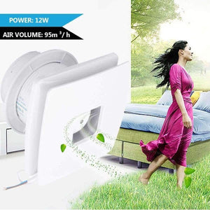 Planet Gates 4 inch Air Vents Booster Blower Inline Ducted Fans Ventilation Pipe Exhausted Extractor Fan Ventilator For Bathroom Kitchen