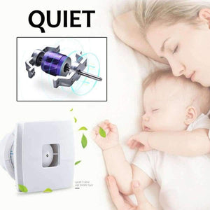 Planet Gates 4 inch Air Vents Booster Blower Inline Ducted Fans Ventilation Pipe Exhausted Extractor Fan Ventilator For Bathroom Kitchen