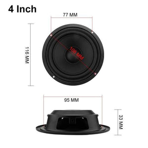 Planet Gates 4 Inch AIYIMA 2Pcs 4 5 6.5 Inch Woofer Audio Speaker Driver Passive Radiator Booster Loudspeaker Bass Vibration Vibrating Speakers Part