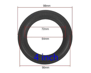 Planet Gates 4 inch GHXAMP 2PCS Speaker Foam Repair Folding Edge Ring Subwoofer Speaker Repair Accessories DIY 5 INCH 6.5INCH 8 INCH 10 12 INCH
