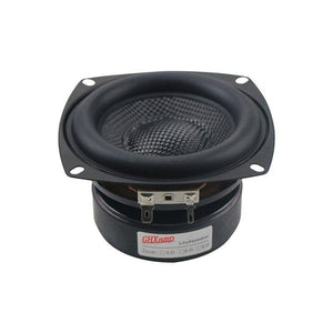 Planet Gates 4 Inch Woofer Subwoofer Speaker Unit HIFI 4ohm 40W Fiberglass Woven Basin Deep Bass Loudspeaekr Large Magnetic 1PC