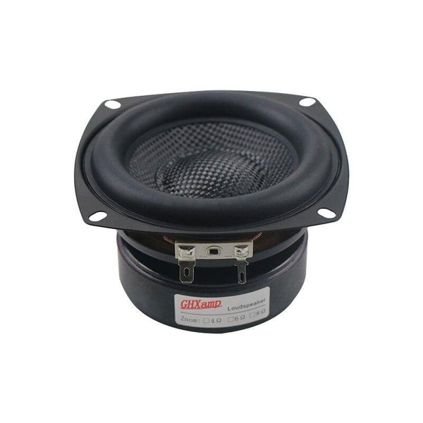 Planet Gates 4 Inch Woofer Subwoofer Speaker Unit HIFI 4ohm 40W Fiberglass Woven Basin Deep Bass Loudspeaekr Large Magnetic 1PC