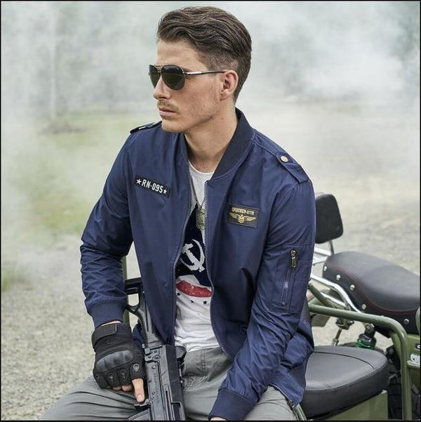 Planet Gates 4 / M Jacket Men Plus Size 6XL Military tactical jacket  masculino Pilot Bomber Jacket