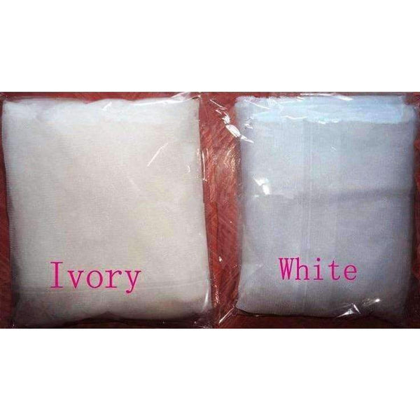 Planet Gates 4 Meter White Ivory Cathedral Wedding Veils Long Lace Edge Bridal Veil with Comb Wedding Accessories Bride Wedding Veil