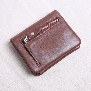 Planet Gates 4 Mini purse women's leather short men's wallet leather Korean version of the young ultra thin vertical wallet soft leather