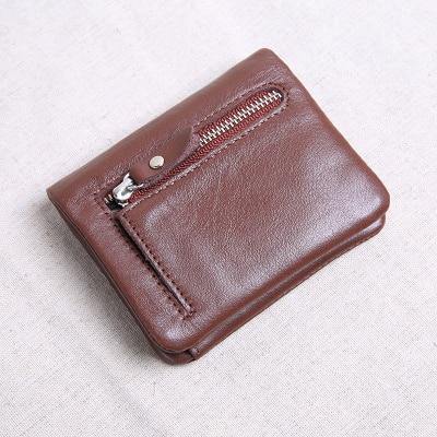 Planet Gates 4 Mini purse women's leather short men's wallet leather Korean version of the young ultra thin vertical wallet soft leather