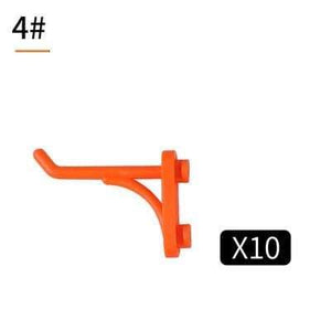 Planet Gates 4 model 10pc/set Wall-Mounted Hardware Tool Hanging board Hole plate hook Parts Storage box Garage Unit Shelving Tool organize Box