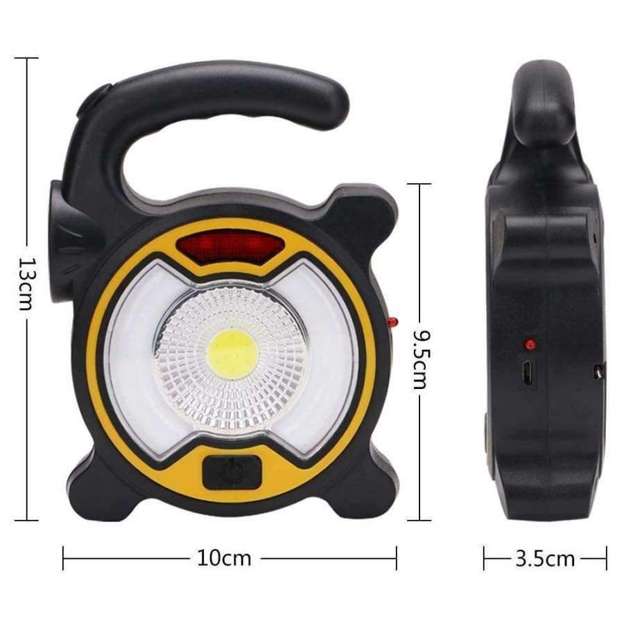 Planet Gates 4 Modes Outdoor LED Floodlight Portable Work Light LED USB Rechargeable 18650 Flashlight Lampe Camping Tent Light