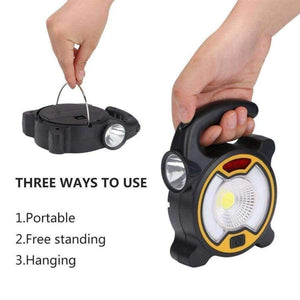 Planet Gates 4 Modes Outdoor LED Floodlight Portable Work Light LED USB Rechargeable 18650 Flashlight Lampe Camping Tent Light