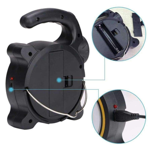 Planet Gates 4 Modes Outdoor LED Floodlight Portable Work Light LED USB Rechargeable 18650 Flashlight Lampe Camping Tent Light