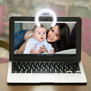 Planet Gates 4 modes / White / 5.4W USB charge LED Selfie Light for Smart phone Supplementary Lighting Night Darkness Selfie Enhancing for phone Fill Selfie Lights