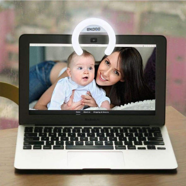 Planet Gates 4 modes / White / 5.4W USB charge LED Selfie Light for Smart phone Supplementary Lighting Night Darkness Selfie Enhancing for phone Fill Selfie Lights
