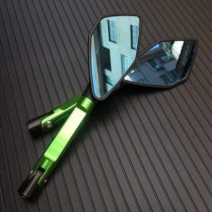 Planet Gates 4 Motorbike Motorcycle Big Rearview Mirror Folding Side Mirrors CNC Aluminum Adjusting for KAWASAKI HONDA SUZUKI YAMAHA DUCATI KTM