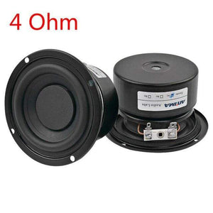 Planet Gates 4 Ohm 25W AIYIMA 2Pcs 3 Inch Subwoofer Audio Speaker Driver 4 8 Ohm 25W Portable Hifi Stereo Speakers Woofer Loudspeaker Horn