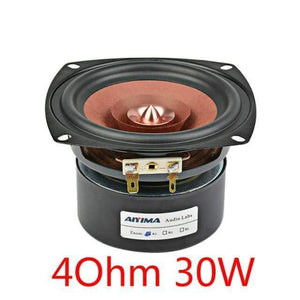 Planet Gates 4 Ohm 30W Speaker 2 / 4" AIYIMA 1Pcs 4 Inch Audio Sound Speaker Driver Hifi 4 8 Ohm 30W Full Range Speaker Bookshelf Loudspeaker For Amplifier DIY
