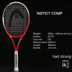 Planet Gates 4 Original Head tennis racket  Tenis Masculino Tenis Raketi for women and mens carbon composite  Raquete De Tenis with strung