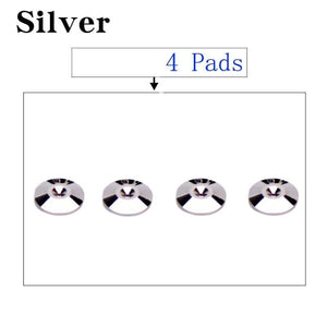 HIFIDIY LIVE 4 Sets Or 4 PCS Speakers Stand Feet Foot Pad Pure Copper Silver Loudspeaker Box Spikes Cone Floor Foot Nail M28*26