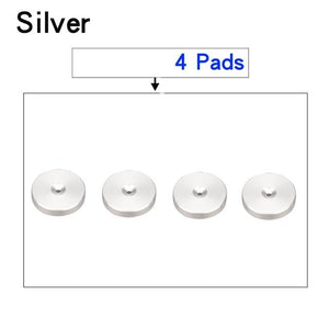 Planet Gates 4 Pads Silver HIFIDIY LIVE 4PCS 4Sets speaker Stand Feet Foot Pad aluminium alloy metal (NOT natural wood ) Spikes Cone Floor Foot Nail M23*20