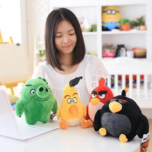 Birds plush toy red Chuck Bomb bad piggies Stuffed Toys Cute Soft toy Holiday gifts for children Children's birthday present