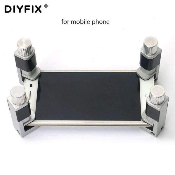Planet Gates 4 Pcs Adjustable Plastic Clip Fixture LCD Digitizer Screen Fastening Clamp for iPad Samsung Cell Phone Tablet Repair Tools