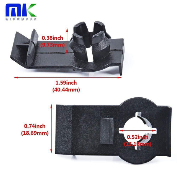 Planet Gates 4 Pcs Front Window Regulator Clip 51338254781 for BMW X5 E53 SAV SUV 3.0i 4.4i 4.6is 4.8is 2000 2001 2002 2003 2004 2005 2006