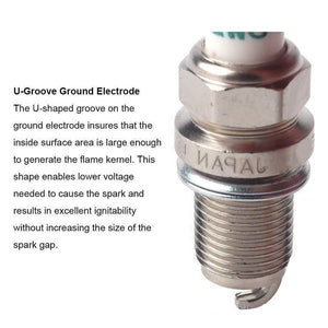 Planet Gates 4 Pcs Iridium Spark Plug IXU22 5308 DCPR7EIX DCPR7EVX NDIXU22 98069-5697QHE 1A0218110 B2401-4A0A2 99000-79J80-U22