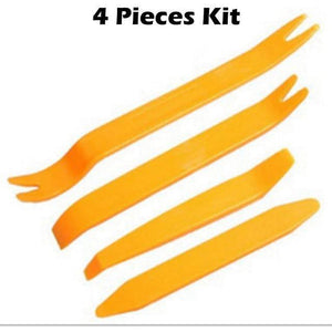 Planet Gates 4 Pcs Kit Car Repair Disassembly Tools Kit Car DVD Stereo Refit Kits Interior Plastic Trim Panel Dashboard Installation Removal Tool