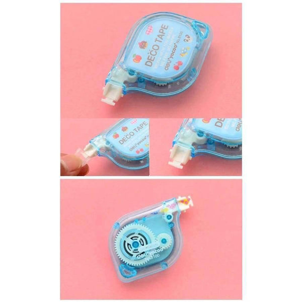 Planet Gates 4 pcs/lot Fresh Style Animal & Flowers Decorative Correction Album DIY Tape Correction Fluid School & Office Supply