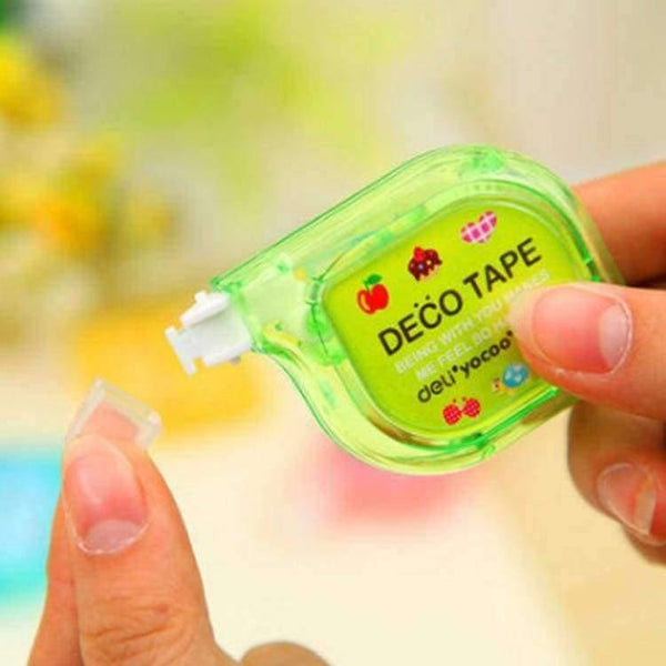 Planet Gates 4 pcs/lot Fresh Style Animal & Flowers Decorative Correction Album DIY Tape Correction Fluid School & Office Supply