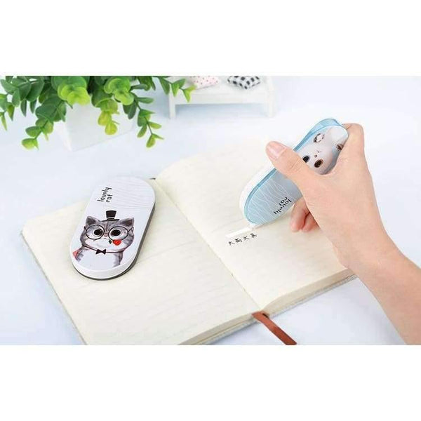 Planet Gates 4 pcs/lot Kawaii Correction tape Cute Cat 12m Decorative tape sticker stationery office school supplies estojo gifts