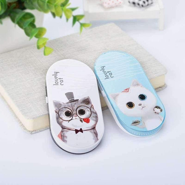 Planet Gates 4 pcs/lot Kawaii Correction tape Cute Cat 12m Decorative tape sticker stationery office school supplies estojo gifts