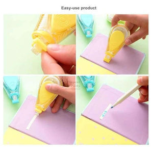 Planet Gates 4 pcs/Lot Macaron drop Correction tapes LPS corrective tape stationery corretivo escolar Office material School supplies 6539