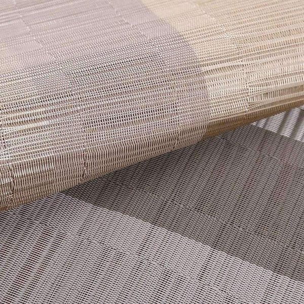 Planet Gates 4 pcs Set Cotton Linen Brown Gold Silk Pattern Dining Table Placemats Coaster Bowl Pad Table Cloth Kitchen accessories