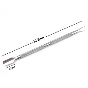 Planet Gates 4 Pcs/Set steel Double-ended Cuticle Pusher Dead Skin Remover Manicure cleaner Care nails art tool All for manicure set